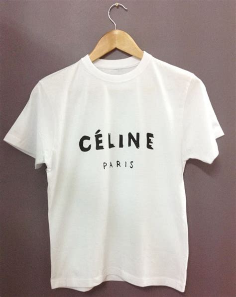 celine t shirt femme|More.